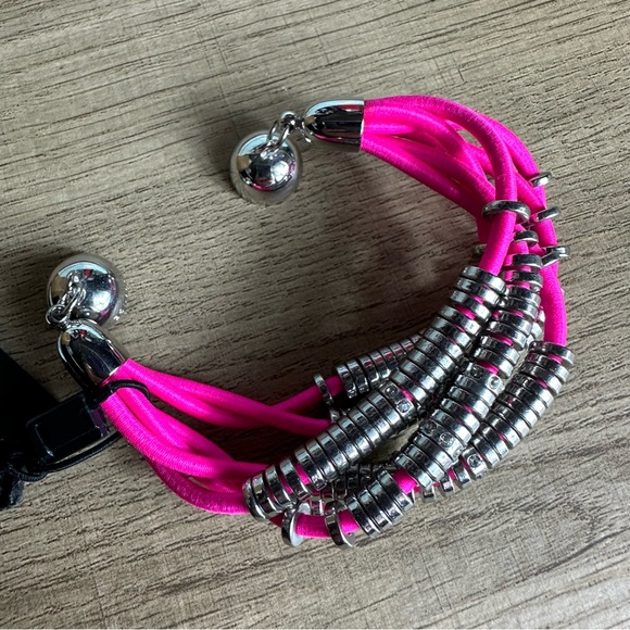 A/X Armani Exchange Pink Multistrand Beacelet NWT!! - Picture 4 of 10
